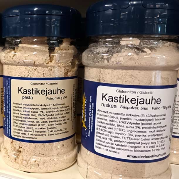 Helpot ja säilyvät kastikkeet