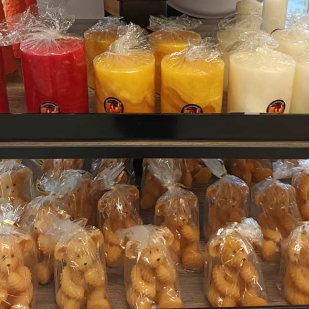 Kynttilöillä tunnelmaa